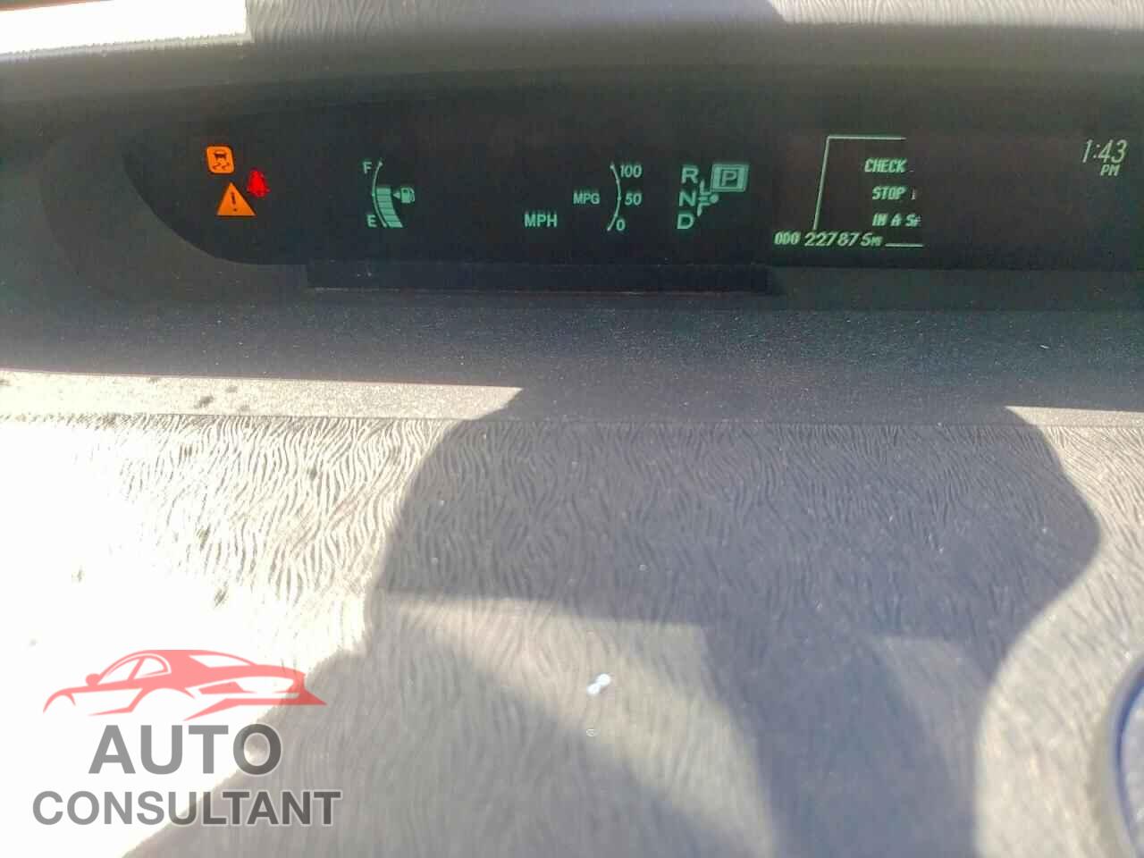 TOYOTA PRIUS 2012 - JTDKN3DP9C3020981