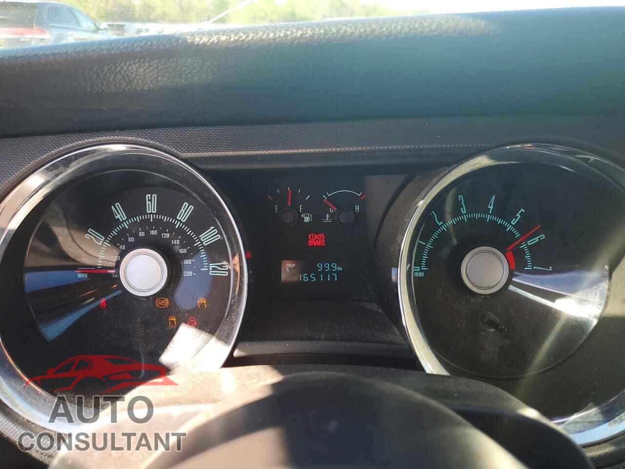 FORD MUSTANG 2010 - 1ZVBP8ANXA5159333