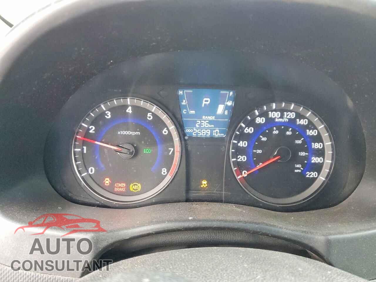 HYUNDAI ACCENT 2014 - KMHCT5AE6EU149486