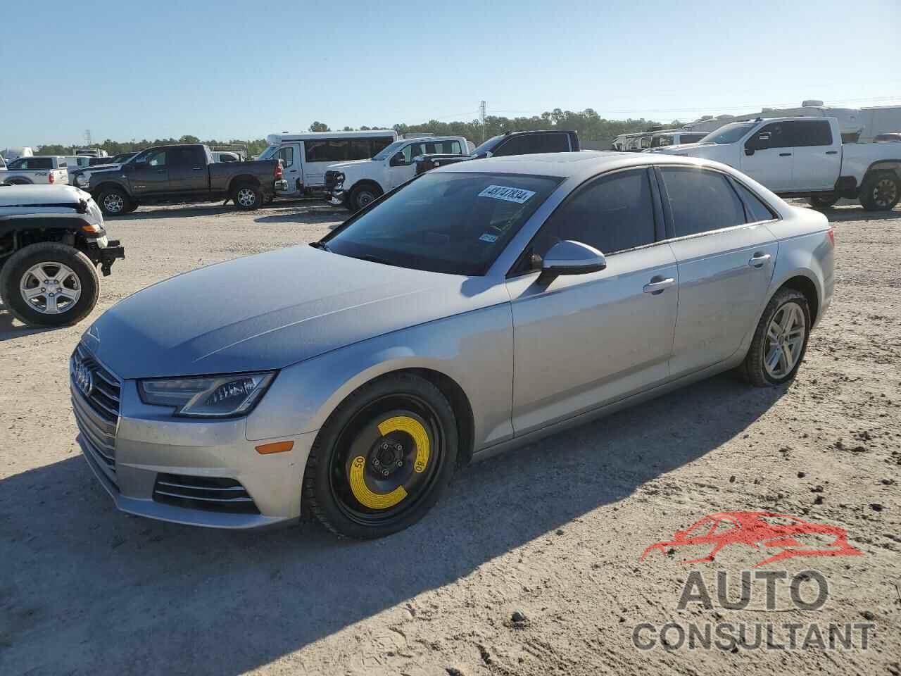 AUDI A4 2017 - WAUANAF41HN020887