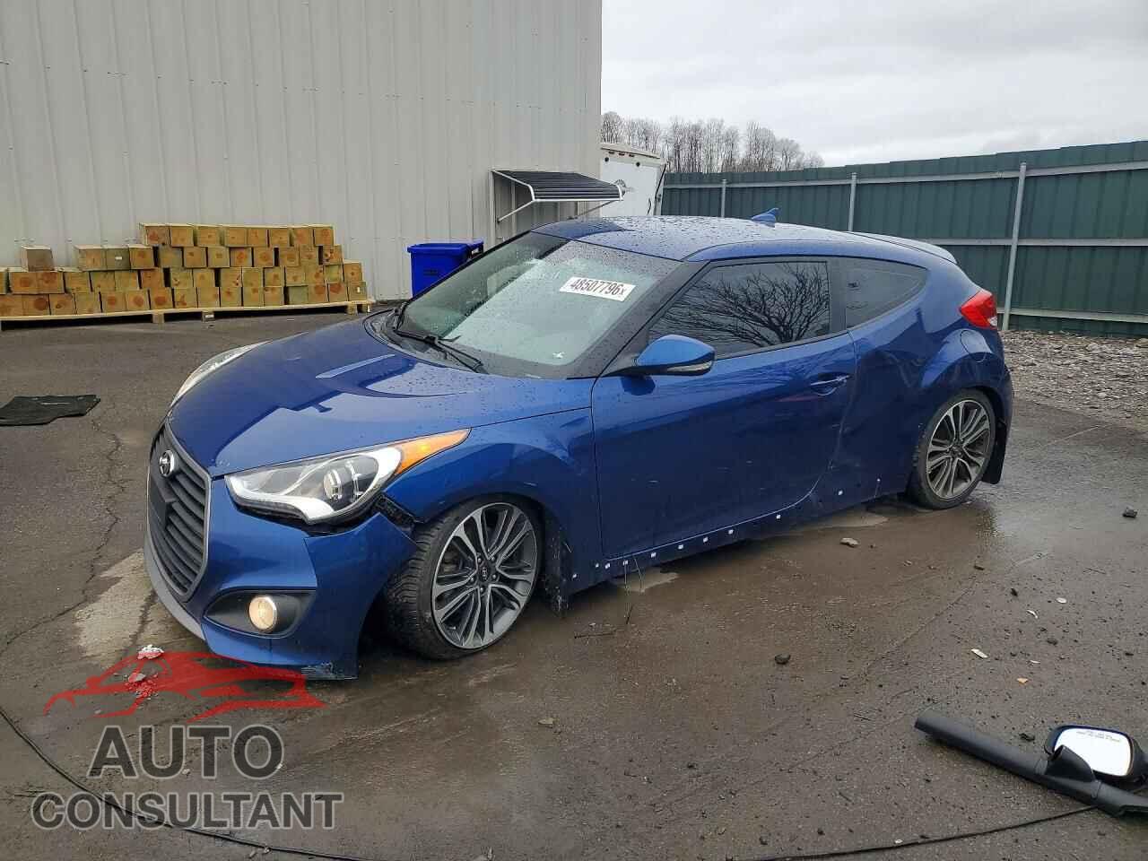 HYUNDAI VELOSTER 2016 - KMHTC6AE6GU267630