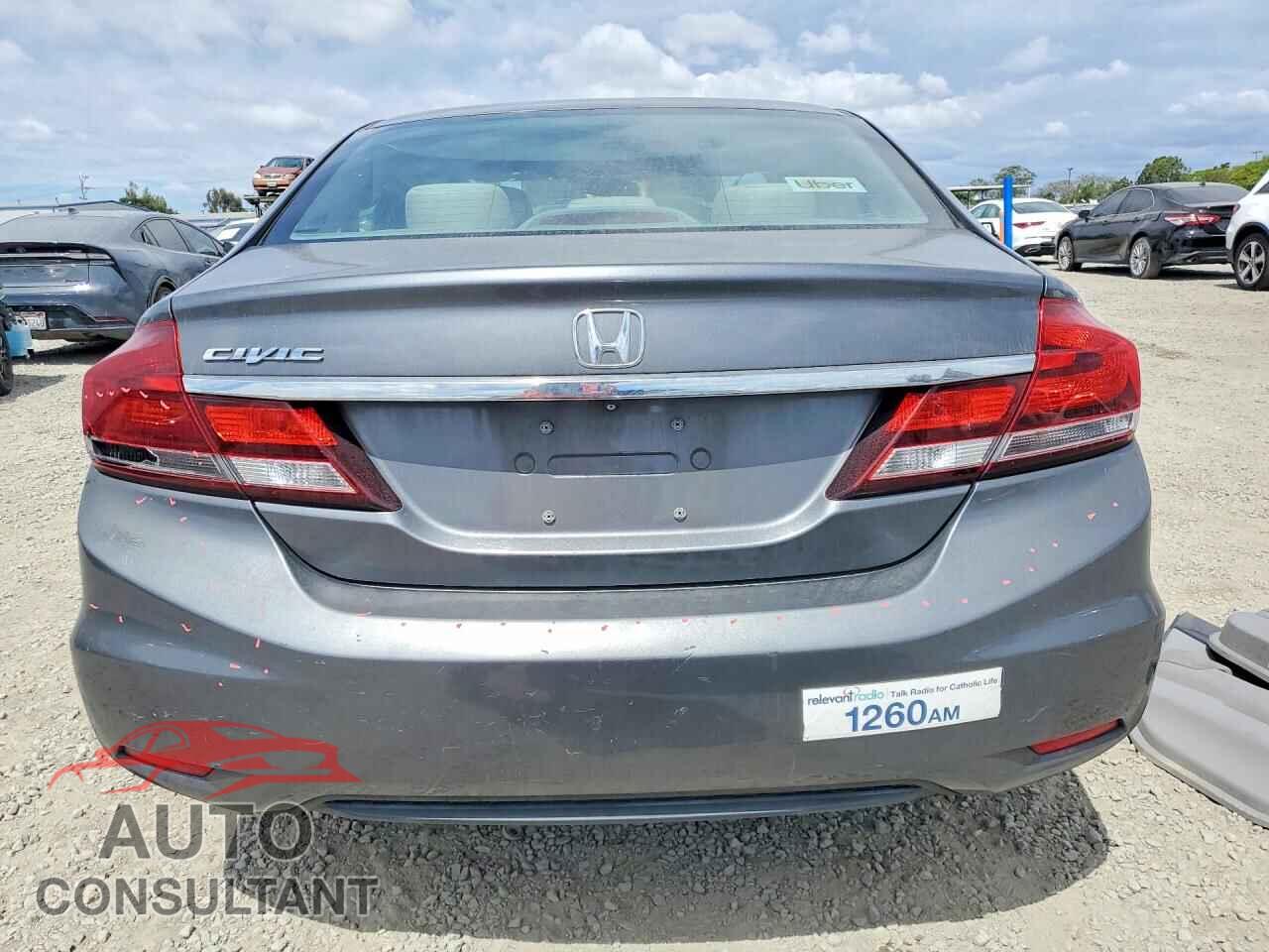 HONDA CIVIC 2013 - 19XFB2F57DE289121