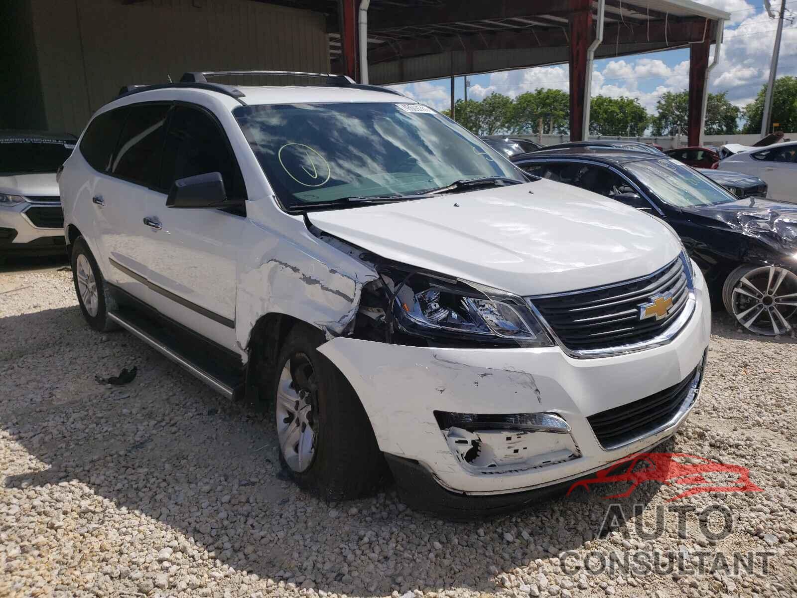 CHEVROLET TRAVERSE 2016 - 1GNKRFED1GJ264692