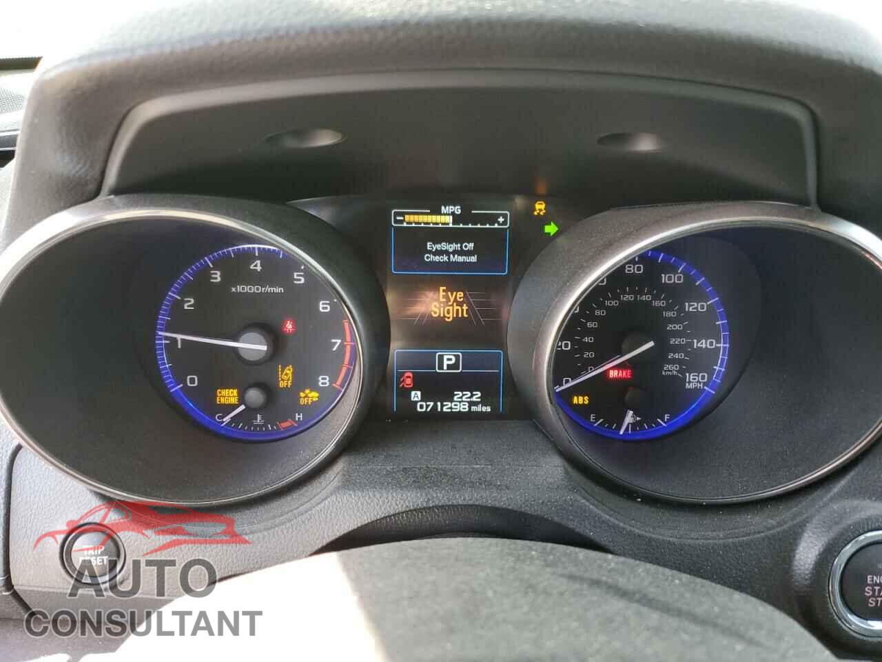 SUBARU OUTBACK 2019 - 4S4BSEJC7K3261177