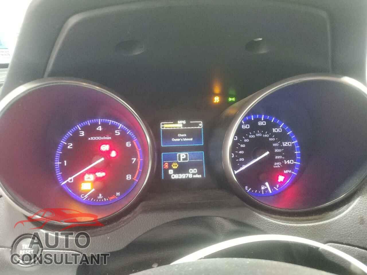 SUBARU OUTBACK 2017 - 4S4BSACC8H3438656