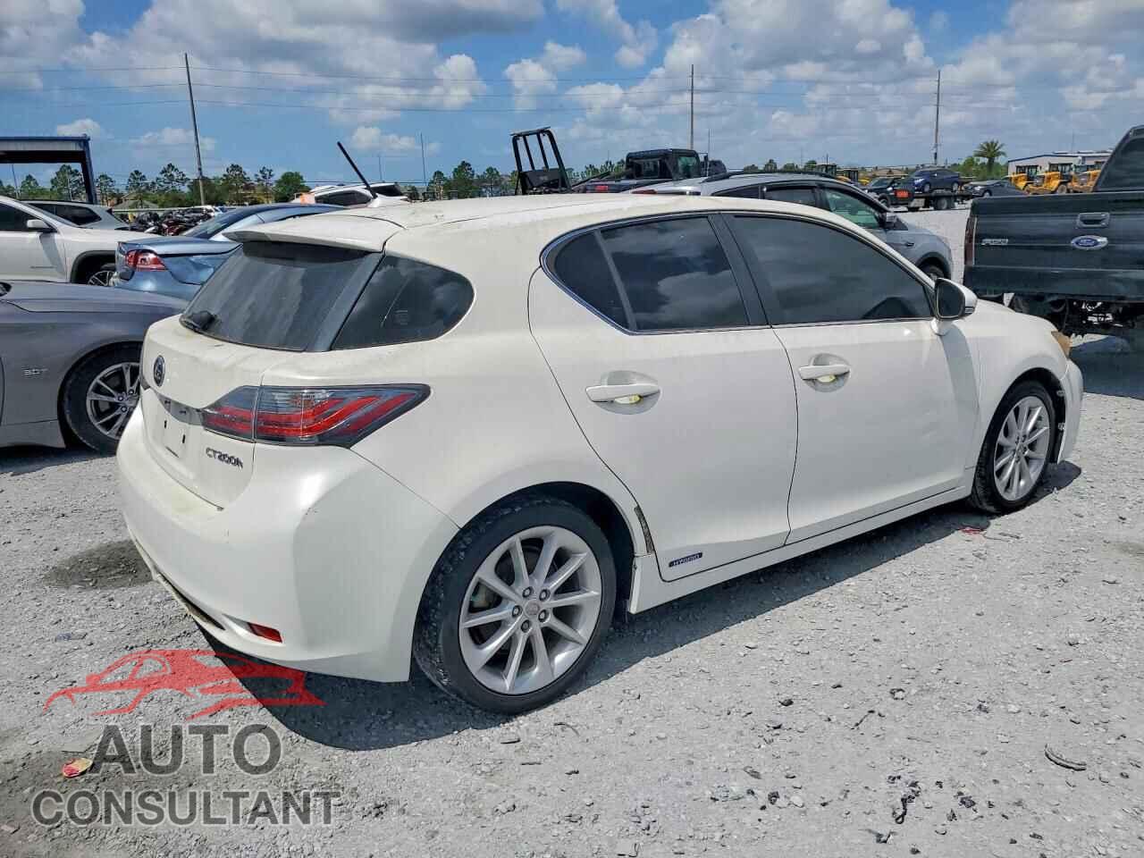 LEXUS CT 200 2012 - JTHKD5BH4C2071674