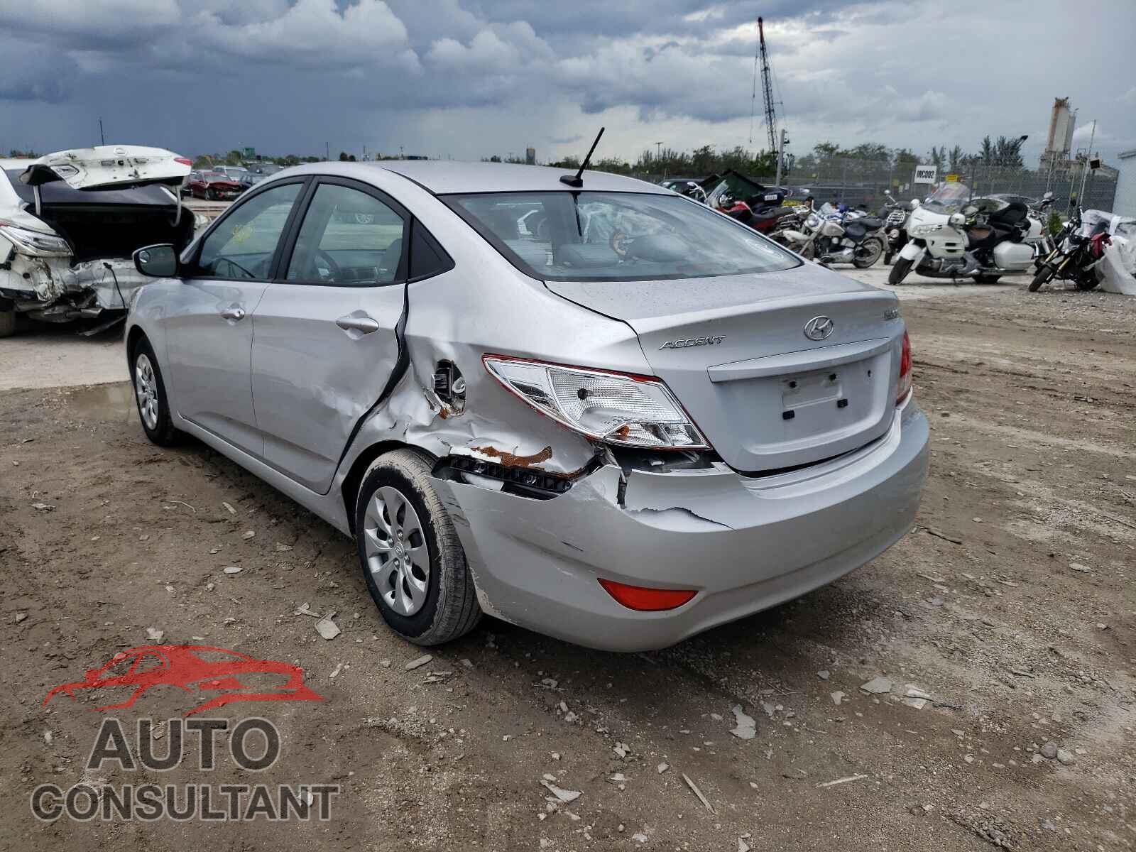 HYUNDAI ACCENT 2016 - KMHCT4AE1GU121236