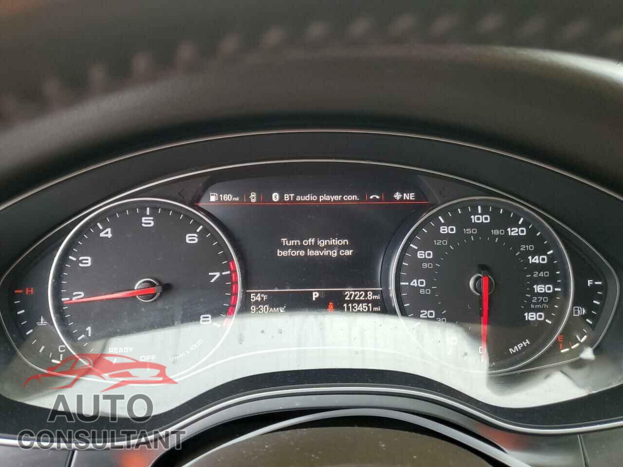 AUDI A6 2017 - WAUC8AFC3HN100893