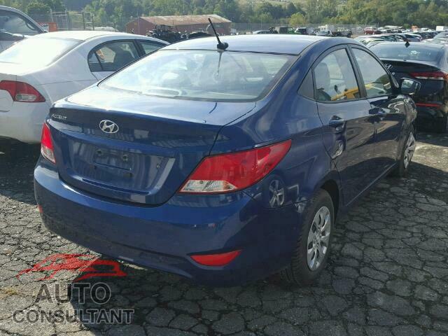 HYUNDAI ACCENT 2016 - KMHCT4AE6GU004803