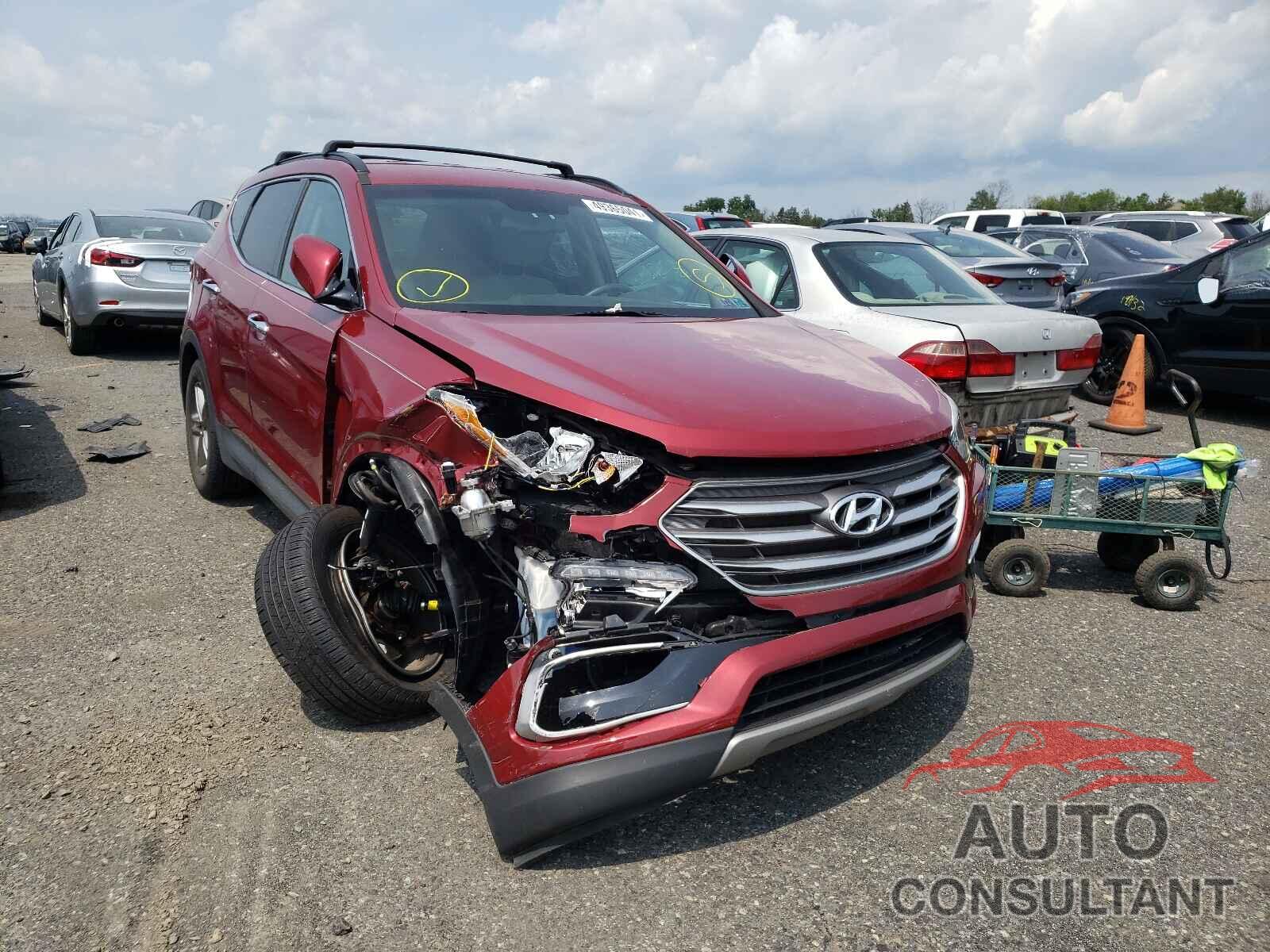 HYUNDAI SANTA FE 2017 - 5XYZUDLB9HG471716