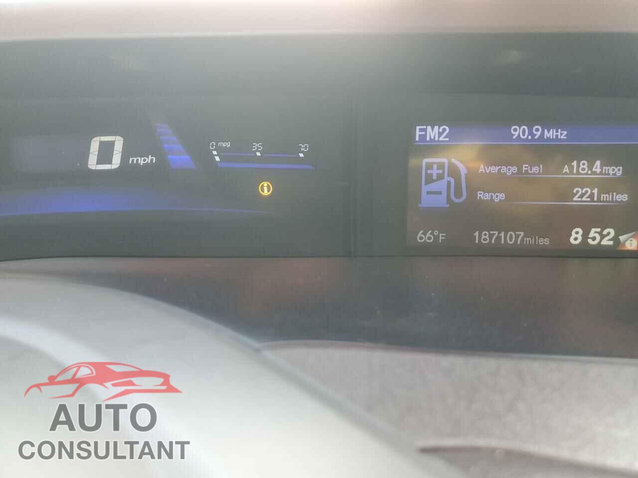 HONDA CIVIC 2012 - 19XFB2F9XCE052446