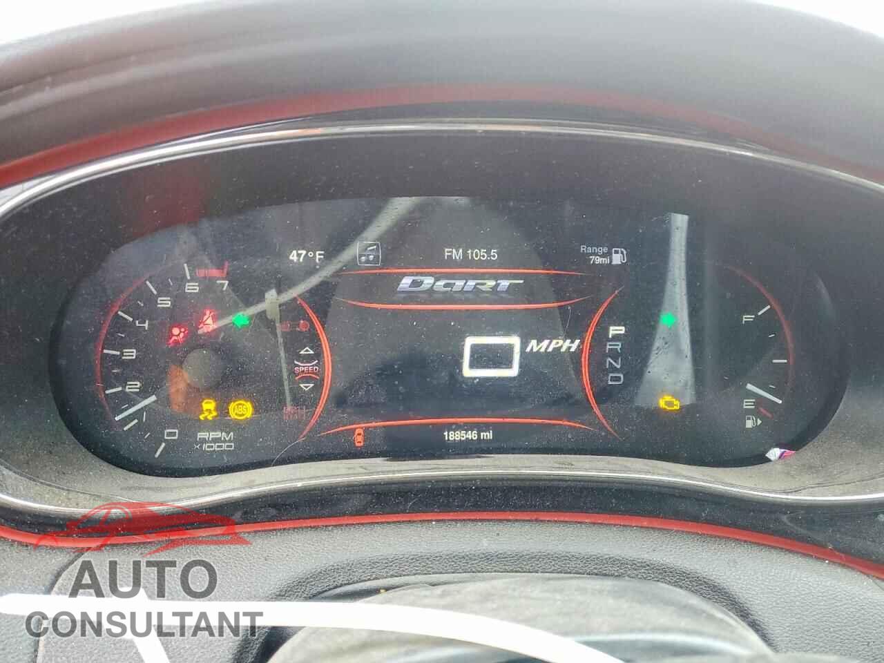 DODGE DART 2014 - 1C3CDFEB1ED711578