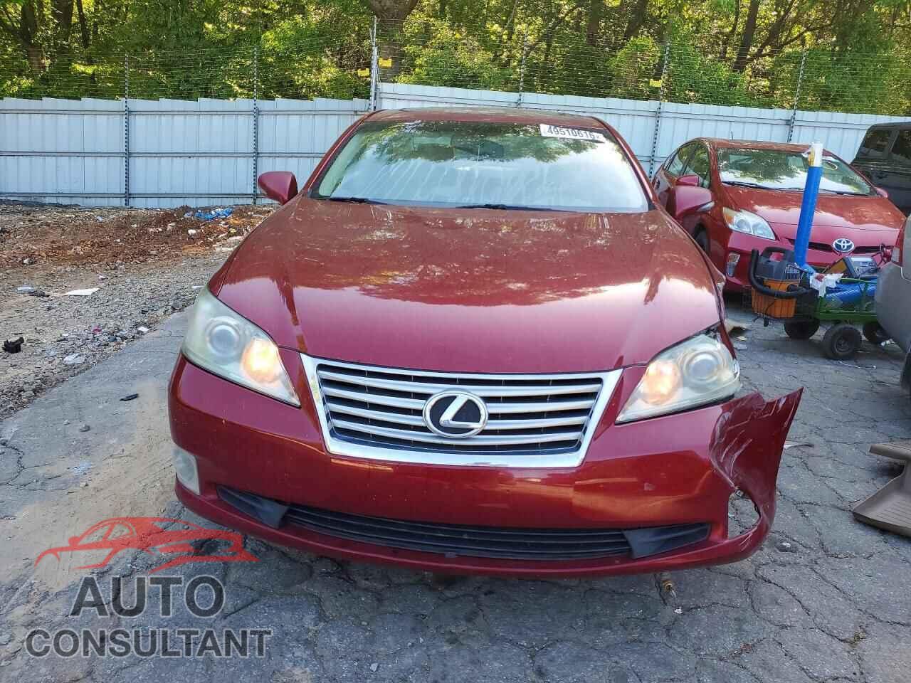 LEXUS ES350 2011 - JTHBK1EG1B2450485