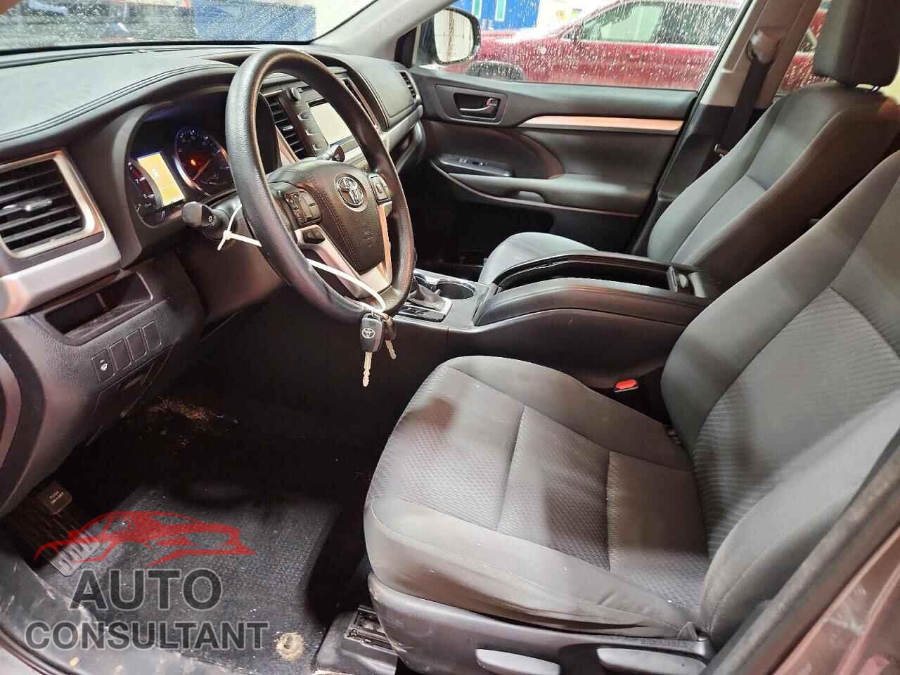 TOYOTA HIGHLANDER 2016 - 5TDBKRFH9GS336970