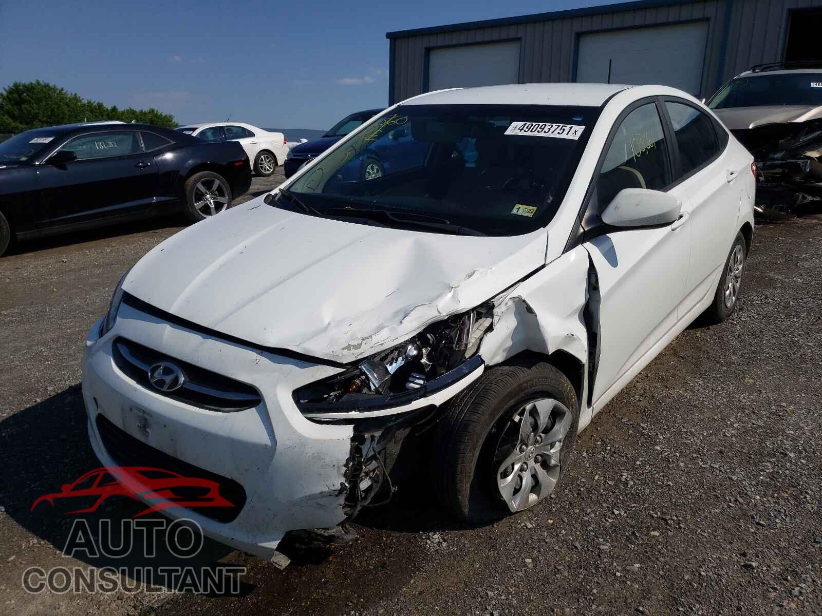 HYUNDAI ACCENT 2016 - KMHCT4AE8GU136610