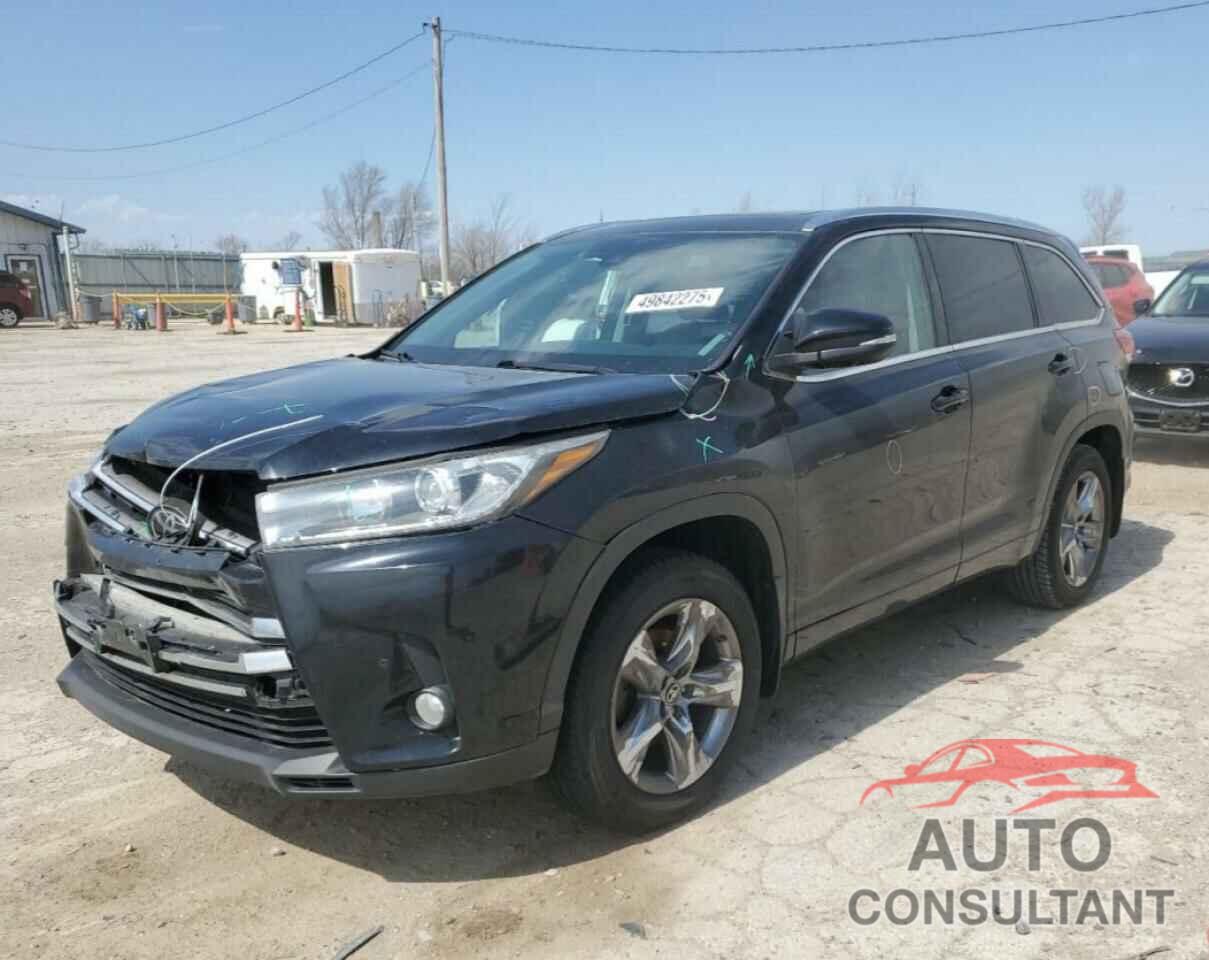 TOYOTA HIGHLANDER 2018 - 5TDDZRFH4JS903193