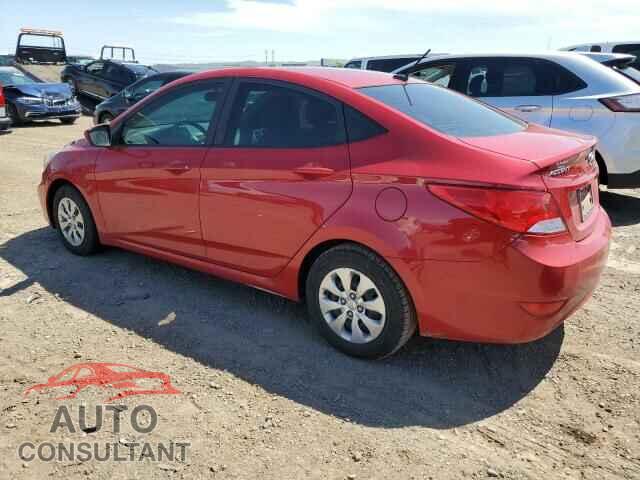 HYUNDAI ACCENT 2016 - KMHCT4AE9GU111280