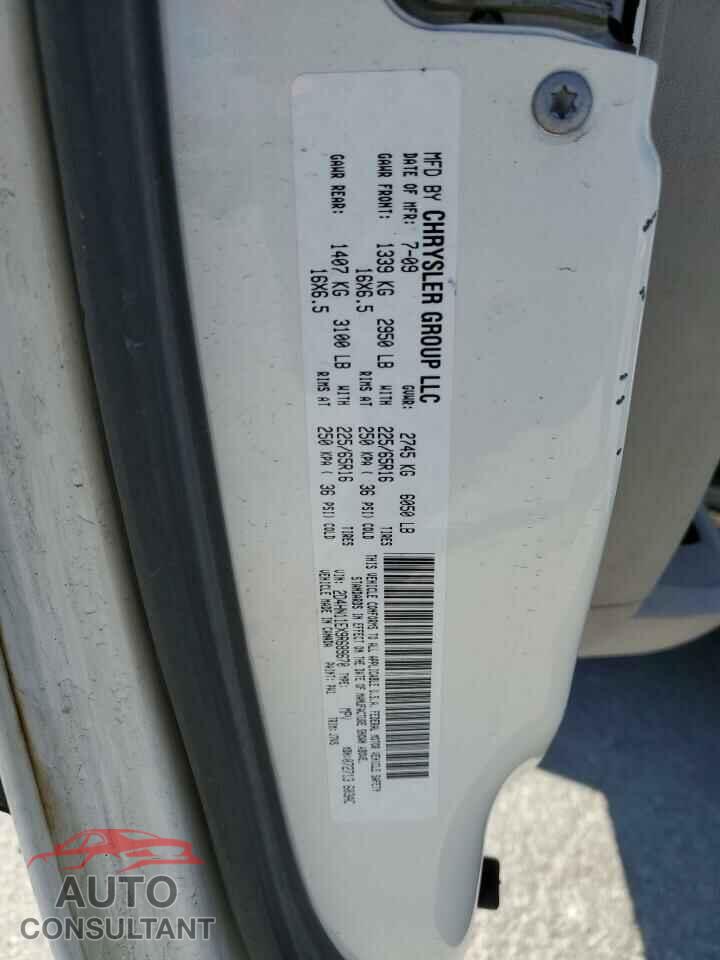 DODGE CARAVAN 2009 - 2D4HN11EX9R689670