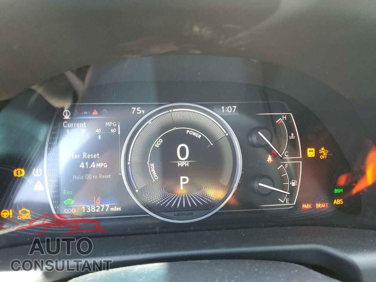 LEXUS ES300 2022 - 58ACA1C12NU014670