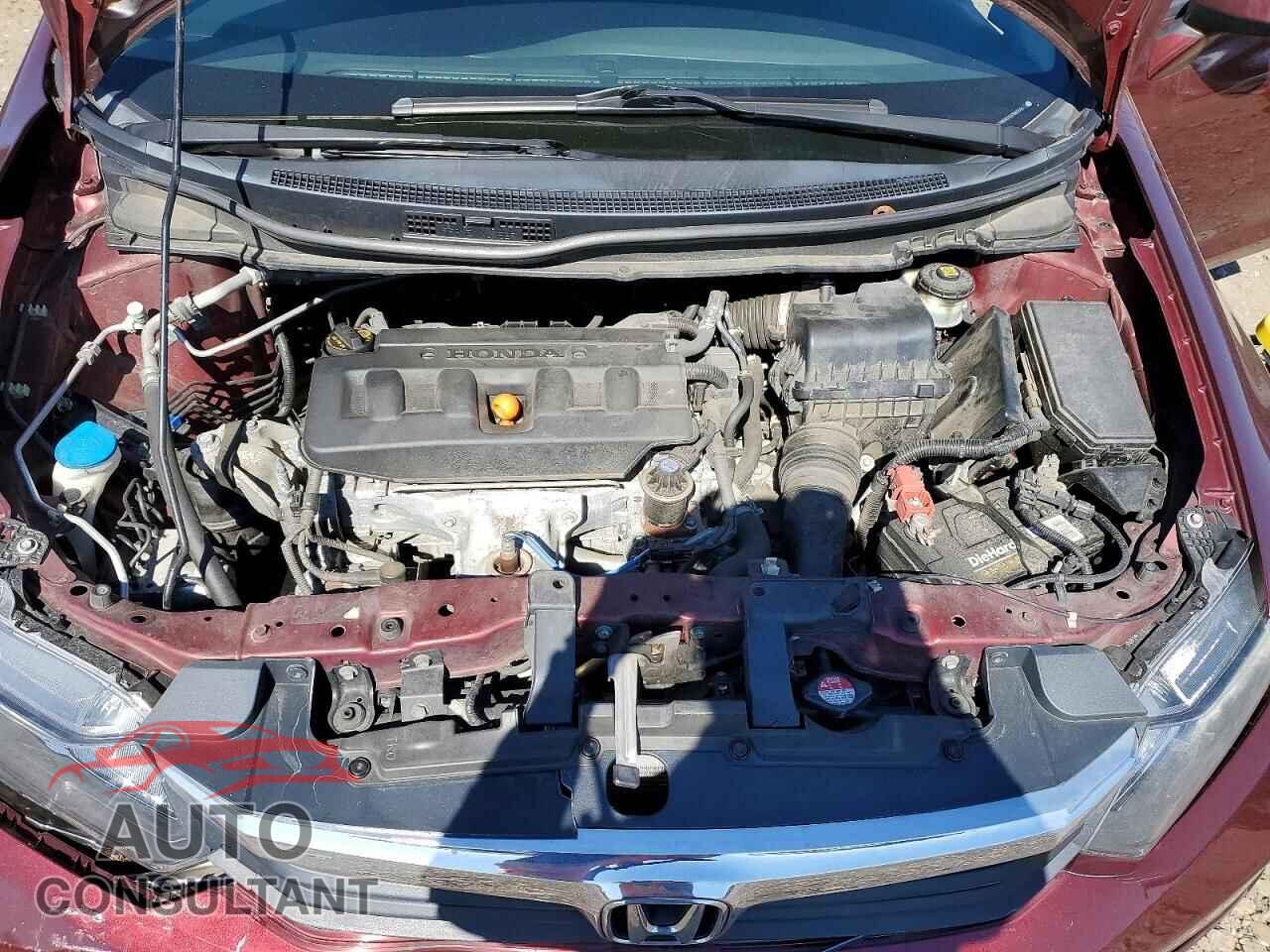 HONDA CIVIC 2012 - JHMFB2F83CS002636