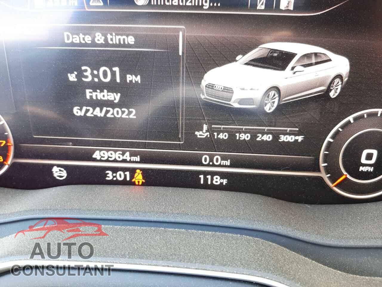 AUDI A5 2018 - WAUPNAF53JA001385