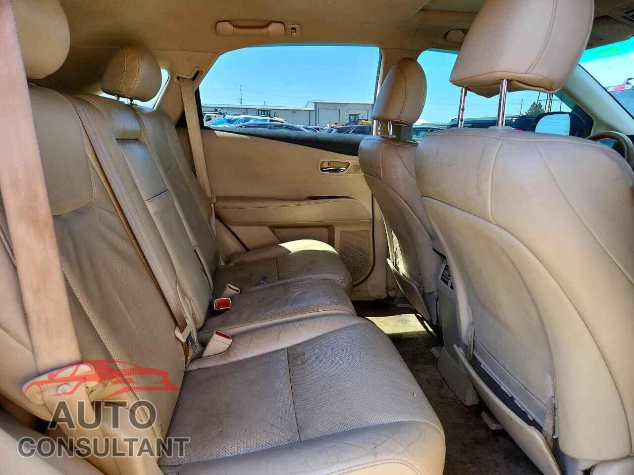 LEXUS RX350 2011 - 2T2BK1BA7BC089035