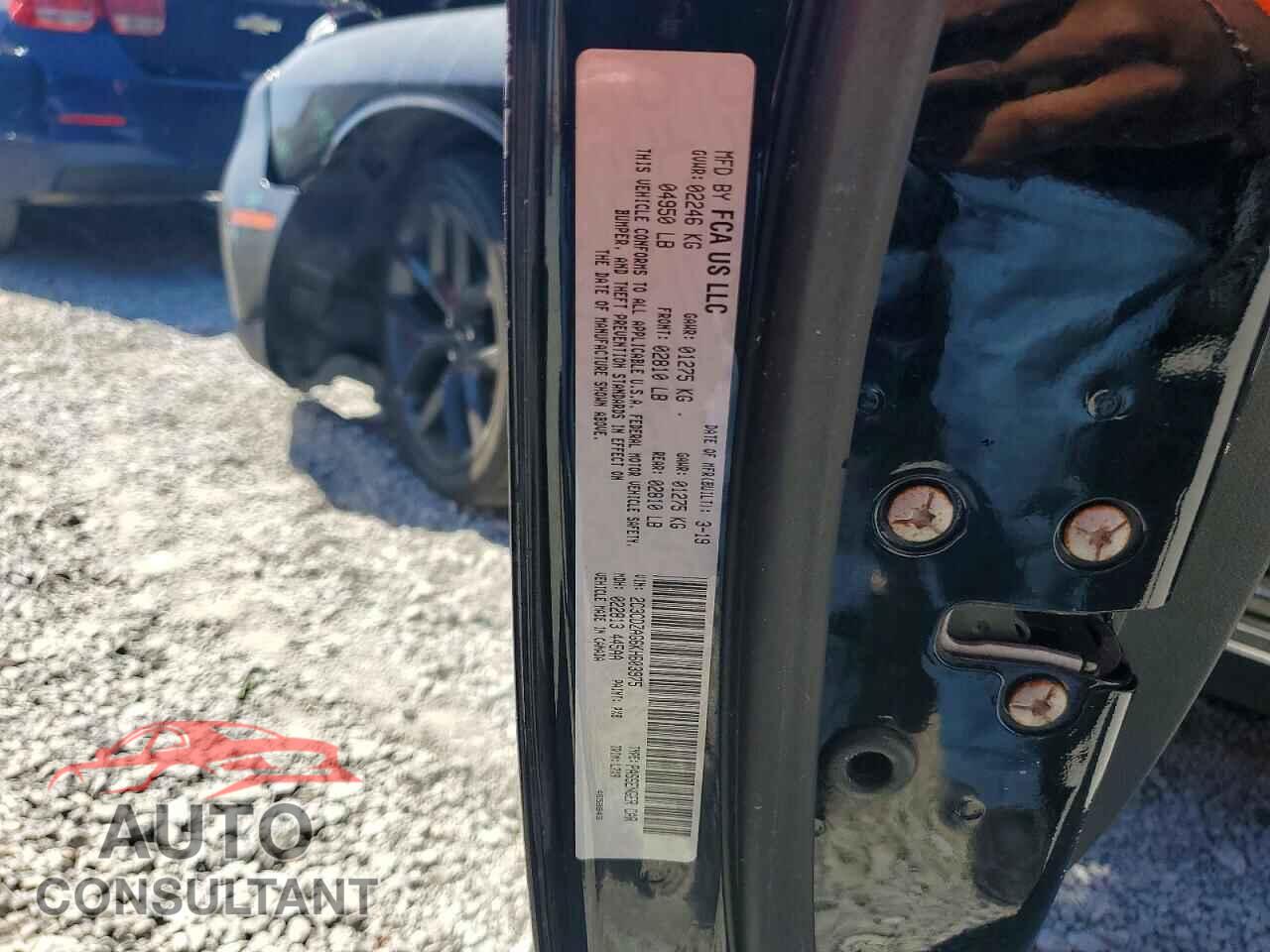 DODGE CHALLENGER 2019 - 2C3CDZAG6KH603975