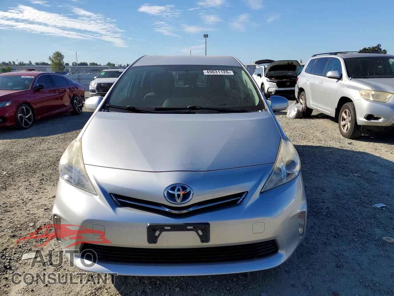 TOYOTA PRIUS 2012 - JTDZN3EU8C3025723