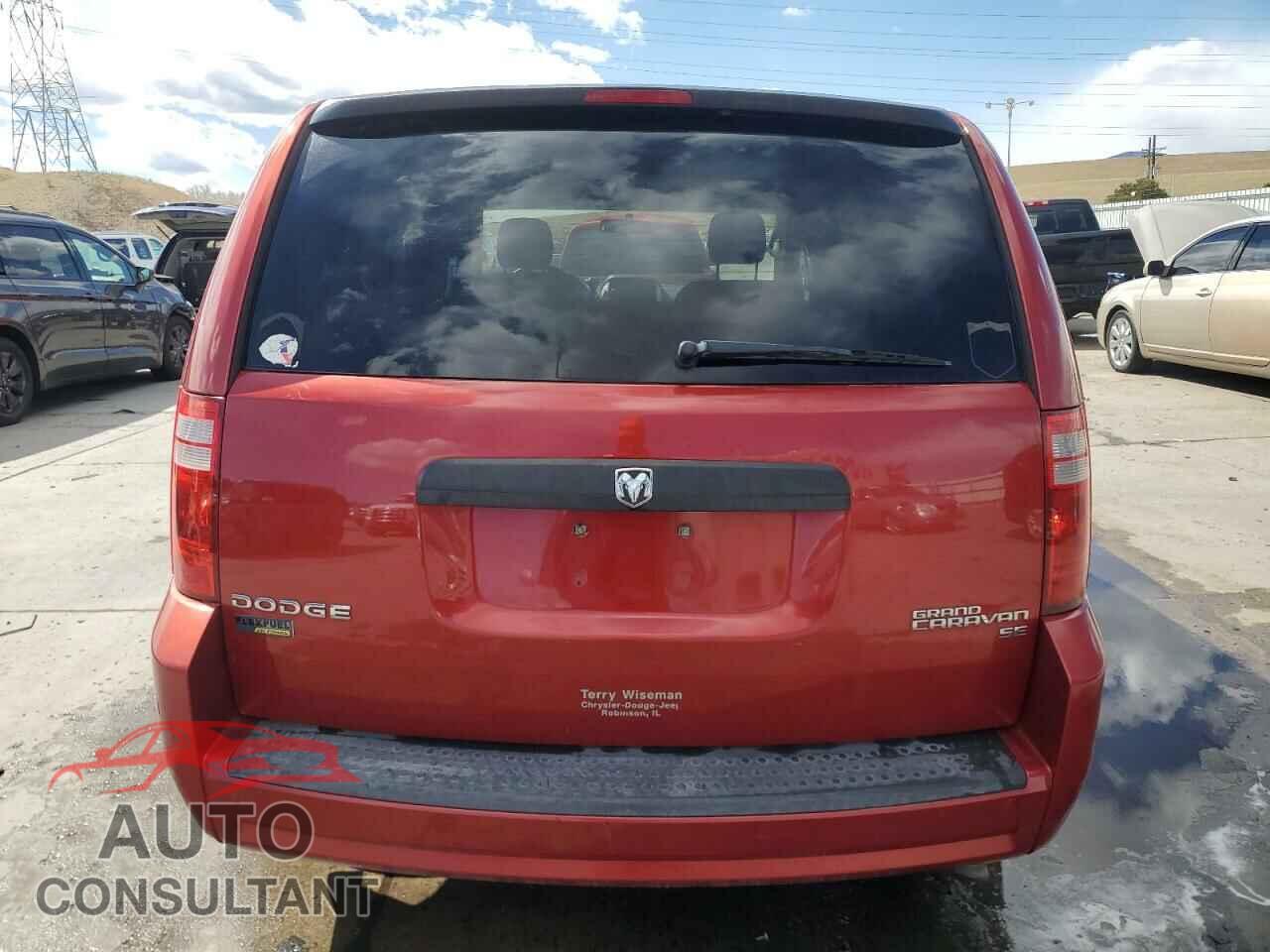 DODGE CARAVAN 2010 - 2D4RN4DE6AR248558