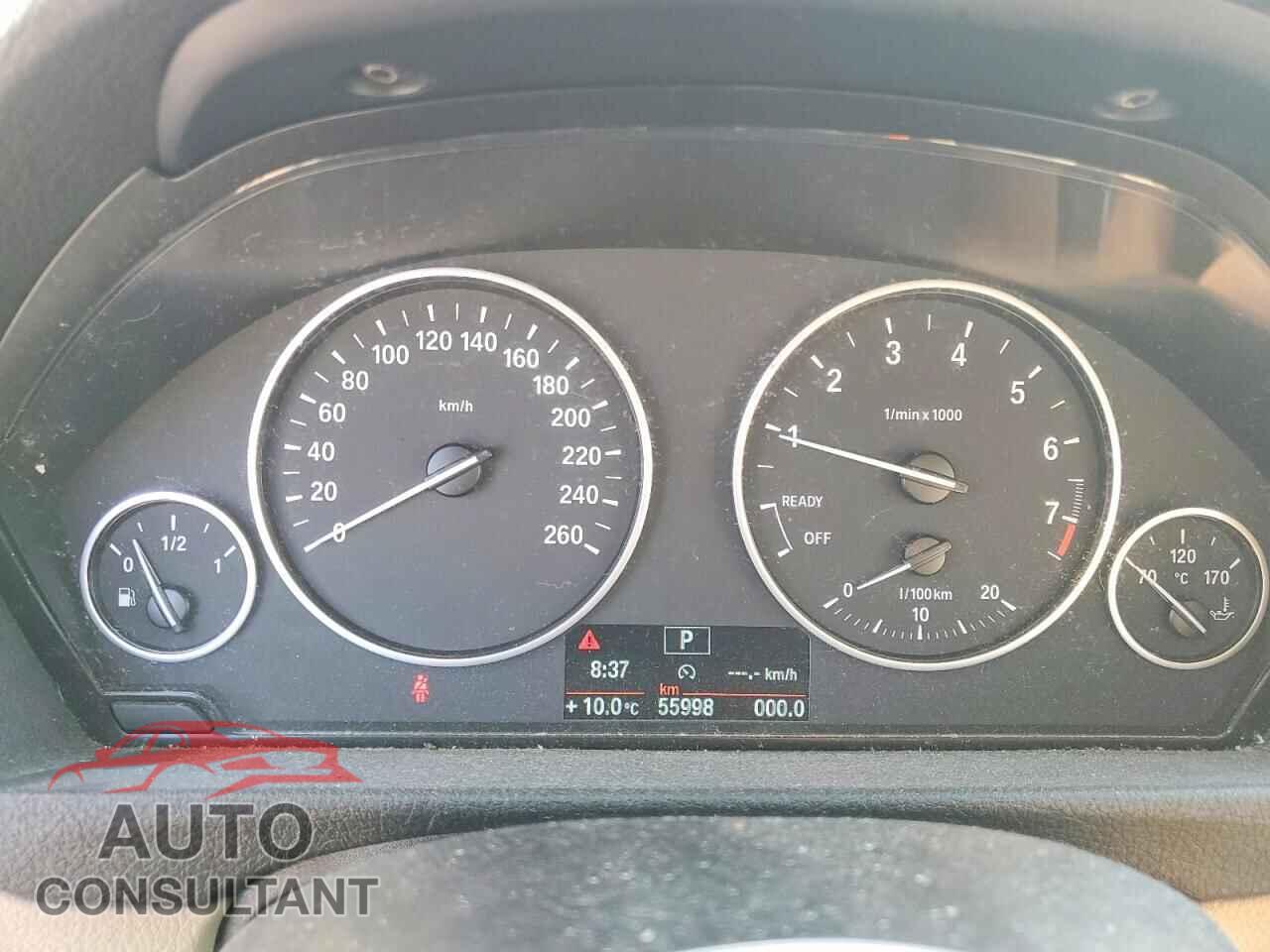 BMW 3 SERIES 2014 - WBA3C3C50EK200091