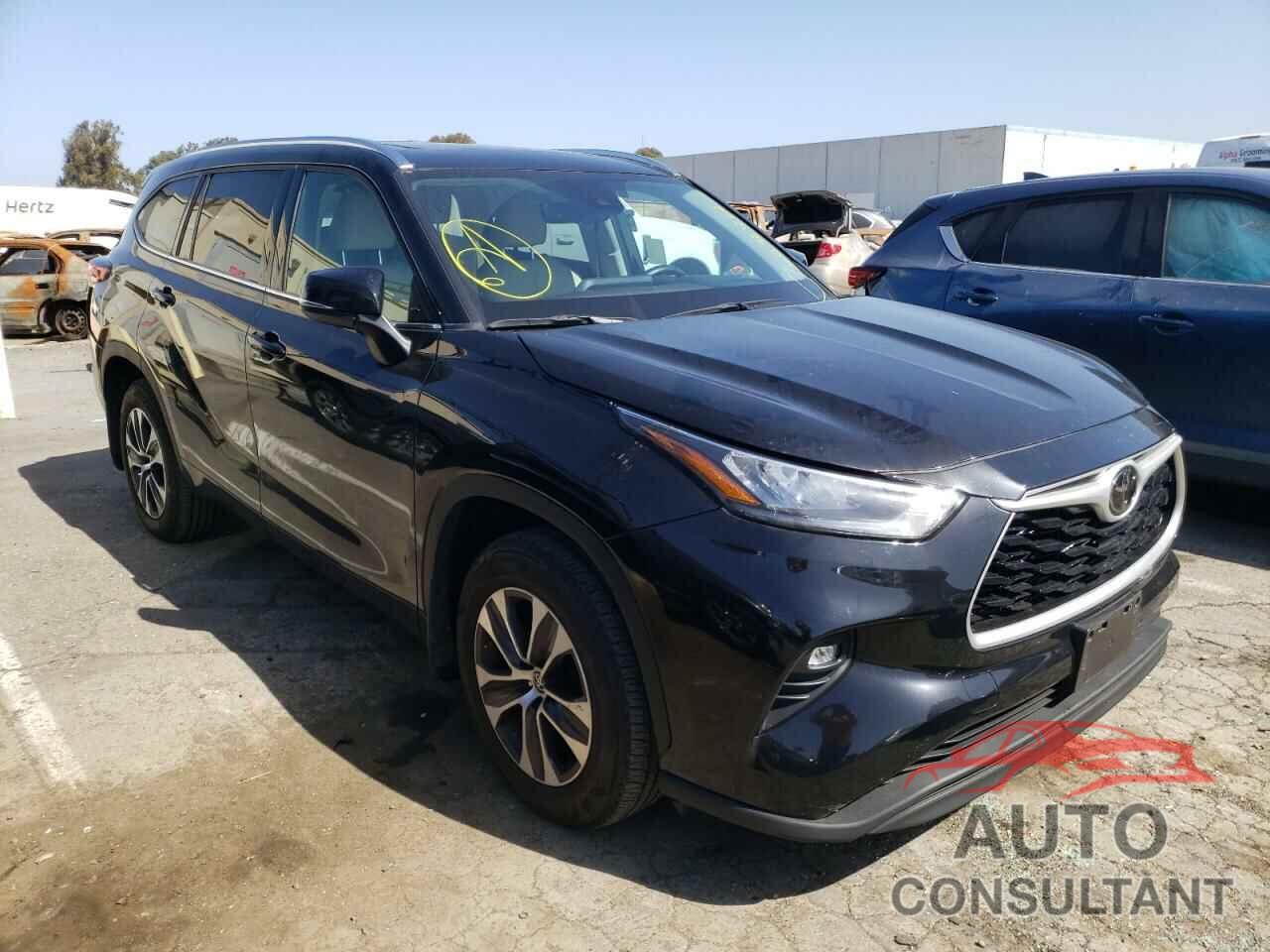 TOYOTA HIGHLANDER 2020 - 5TDHZRBH3LS021068
