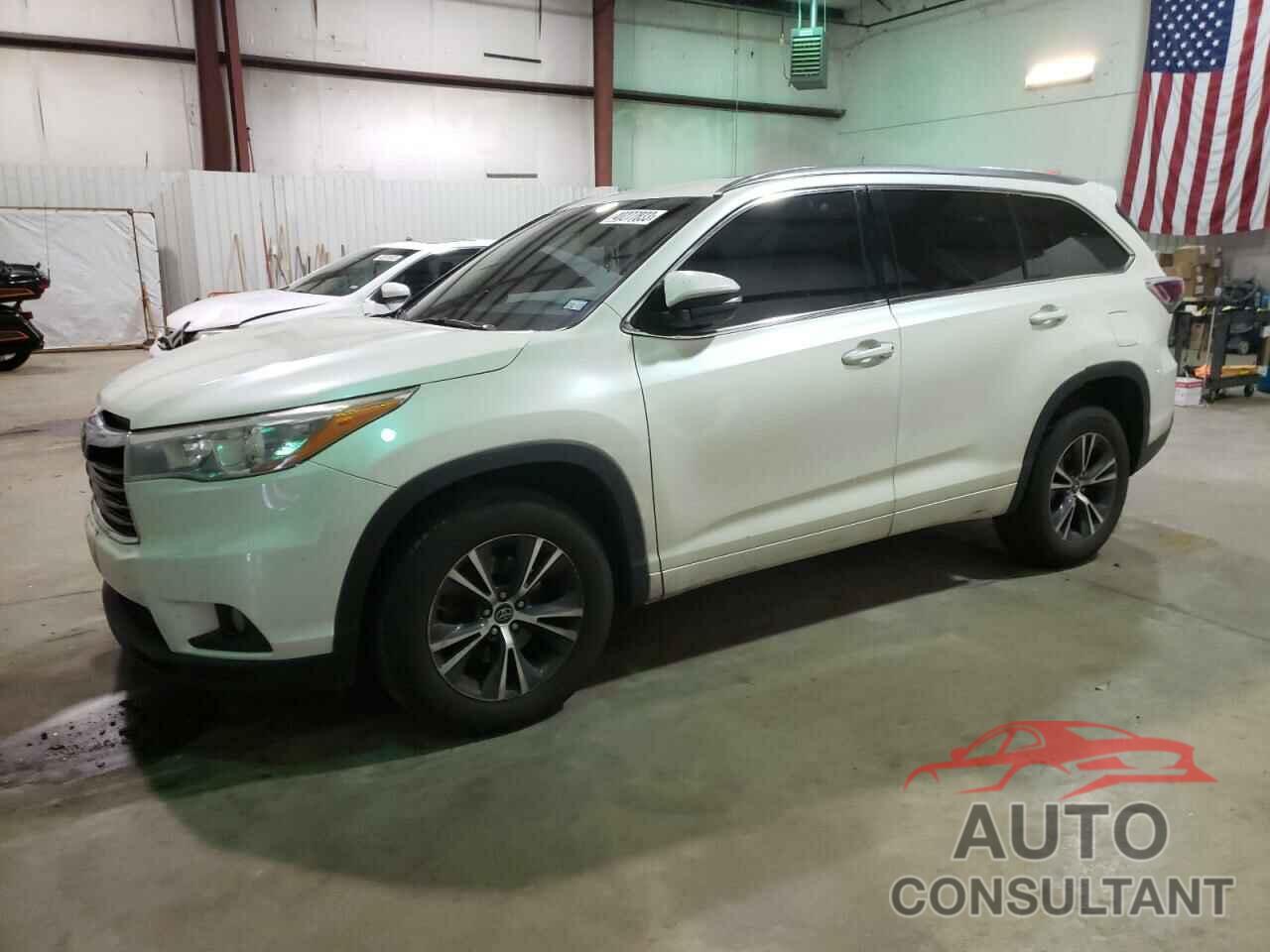 TOYOTA HIGHLANDER 2016 - 5TDKKRFH9GS501786