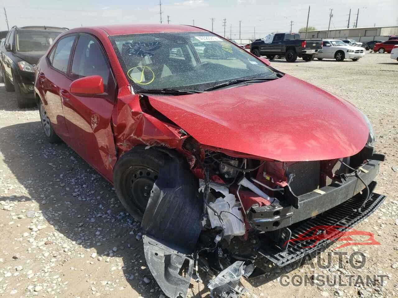 TOYOTA COROLLA 2019 - 2T1BURHE3KC163896