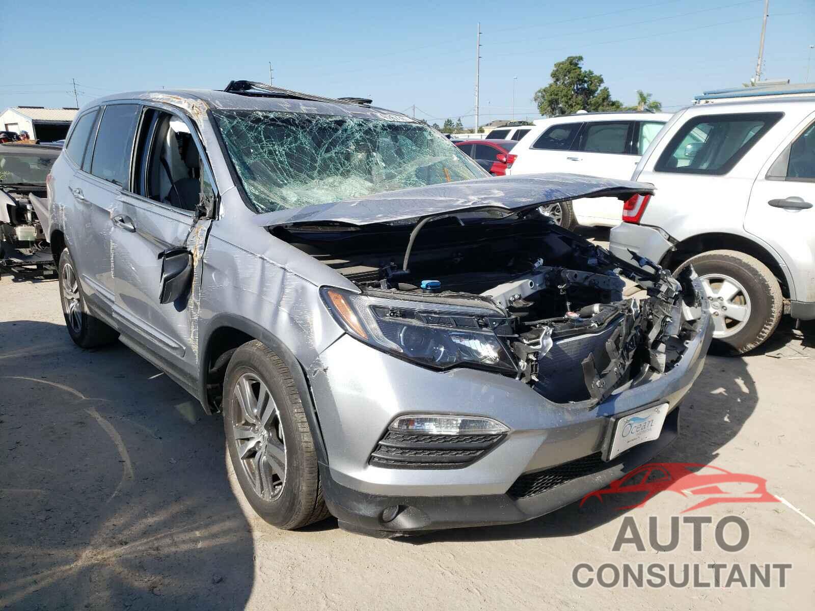 HONDA PILOT 2017 - 5FNYF5H71HB020657