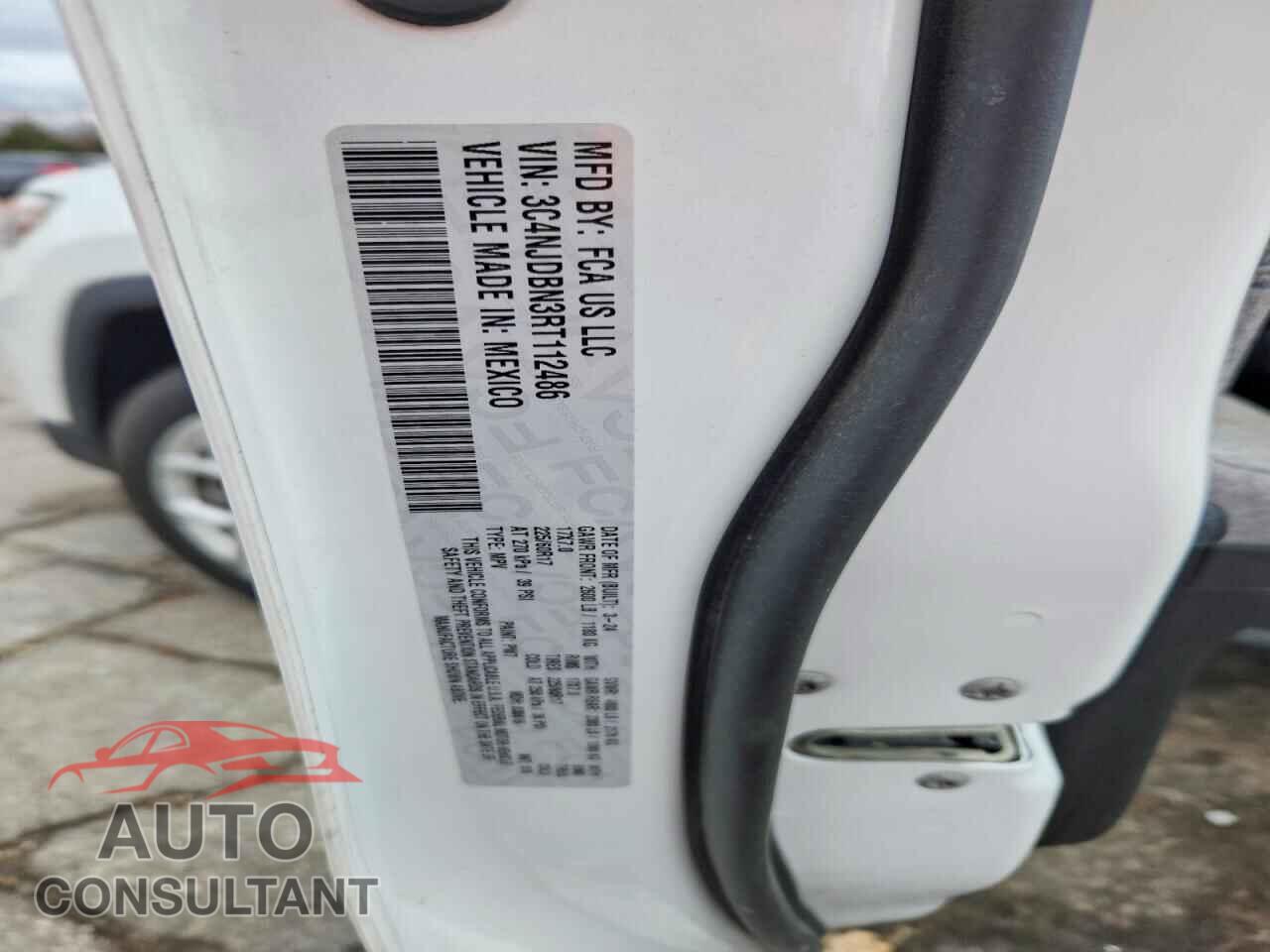 JEEP COMPASS 2024 - 3C4NJDBN3RT112486