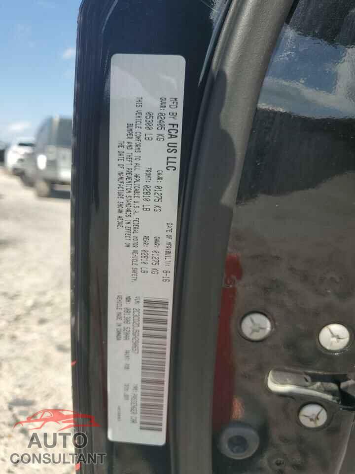 DODGE CHALLENGER 2016 - 2C3CDZDJ5GH290657