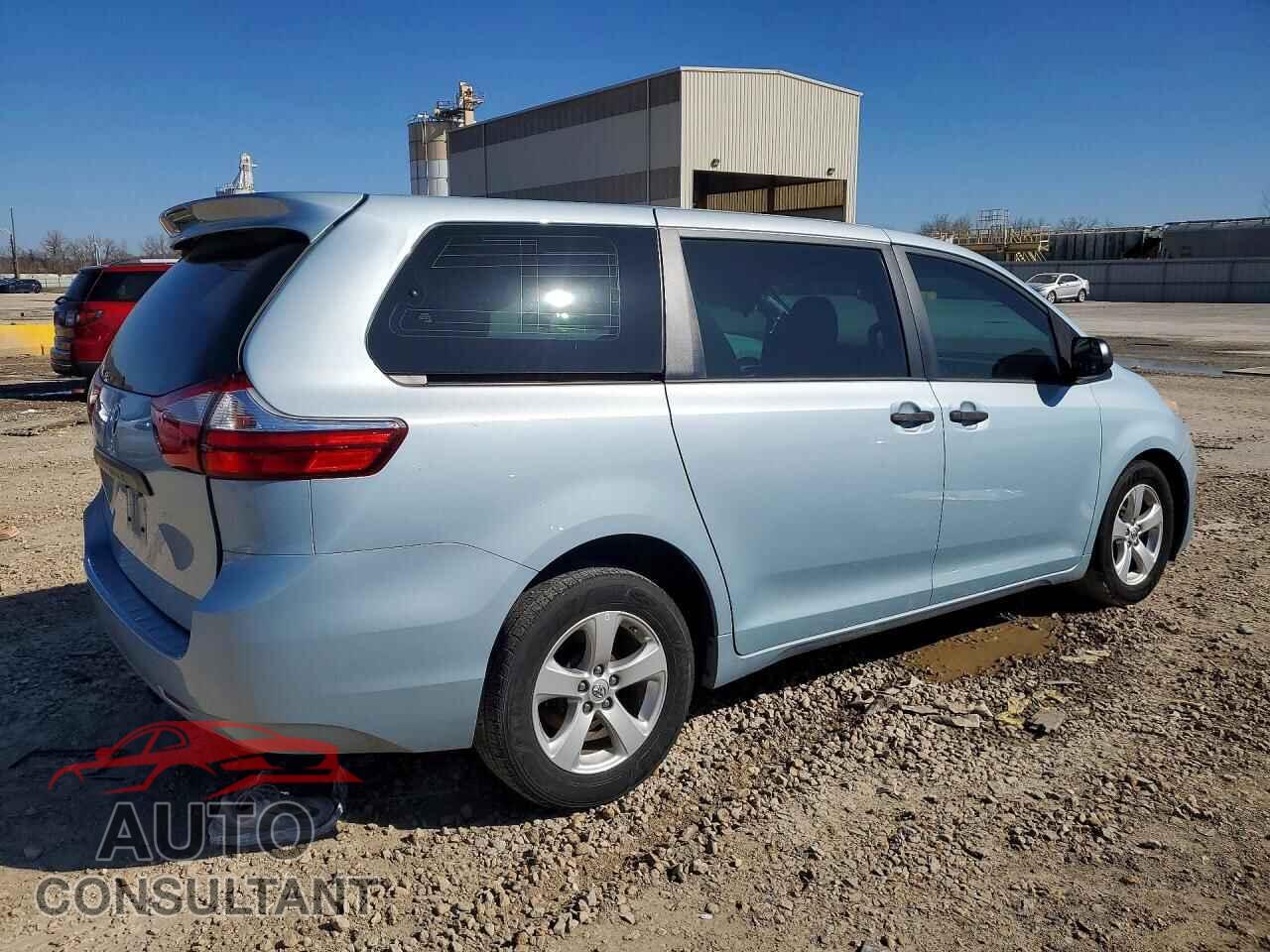 TOYOTA SIENNA 2017 - 5TDZZ3DC8HS776792