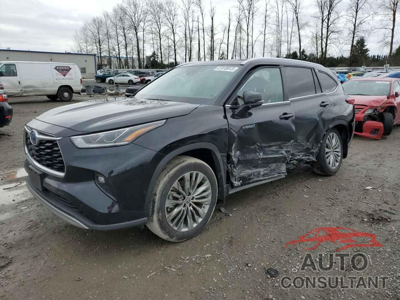 TOYOTA HIGHLANDER 2021 - 5TDEBRCH6MS065198