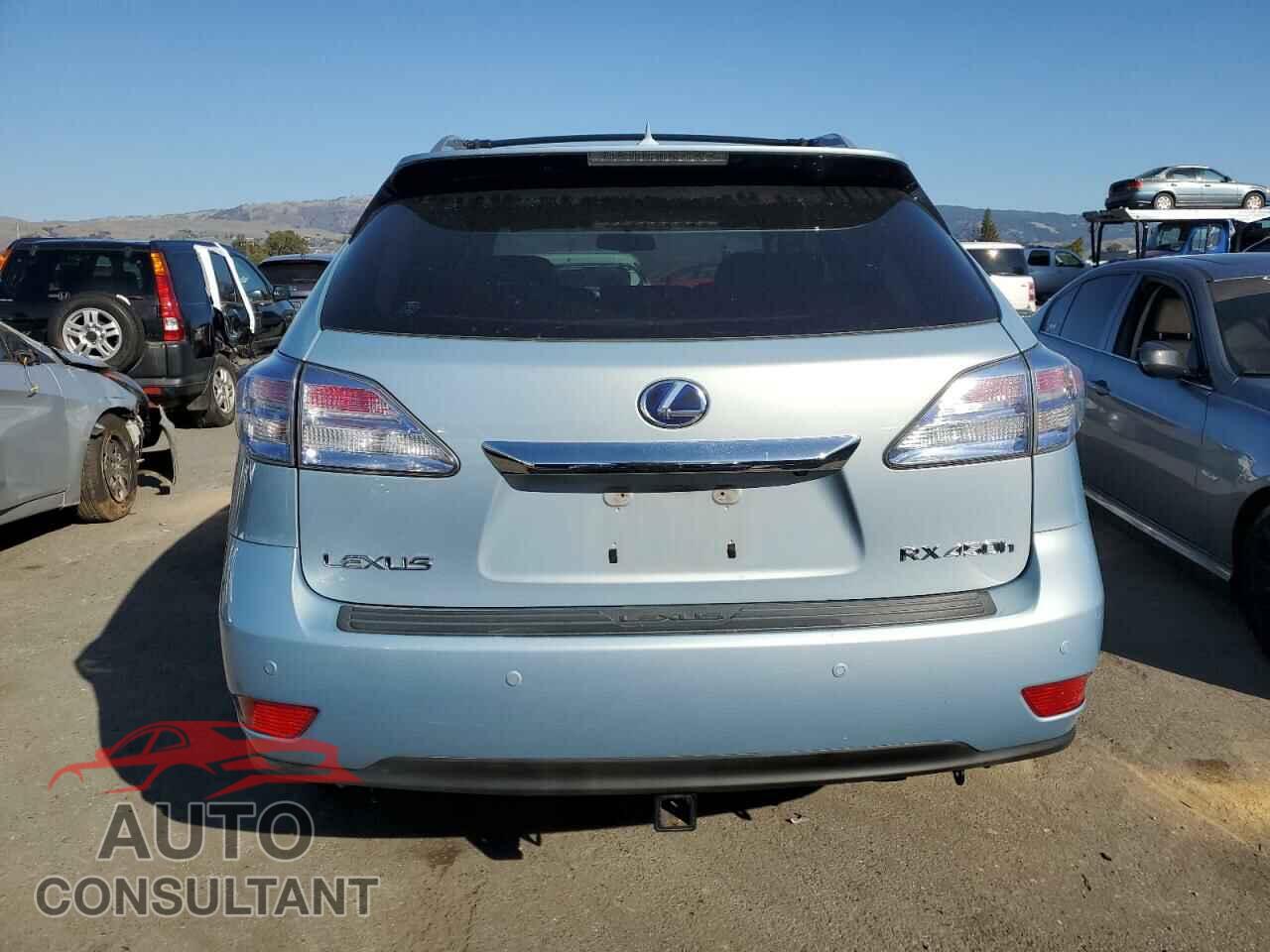 LEXUS RX450 2010 - JTJBC1BA3A2012996
