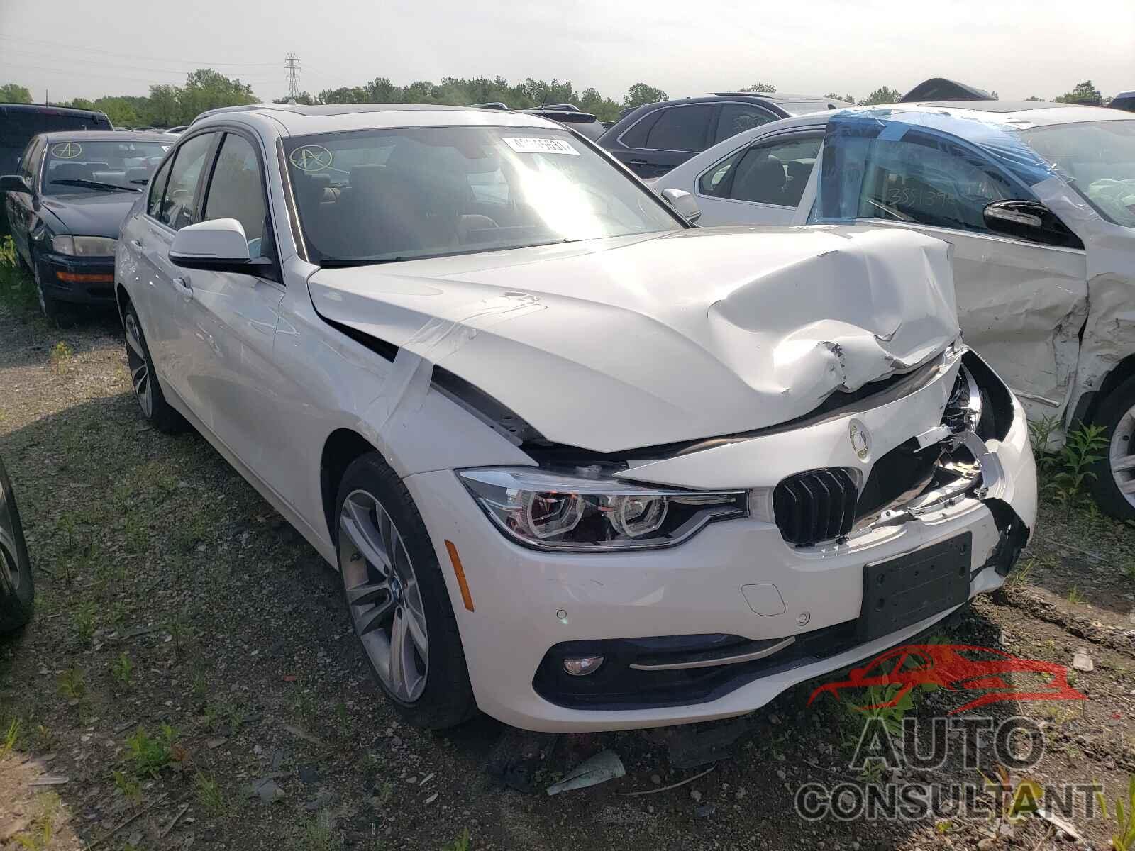 BMW 3 SERIES 2017 - WBA8D9C30HA005512