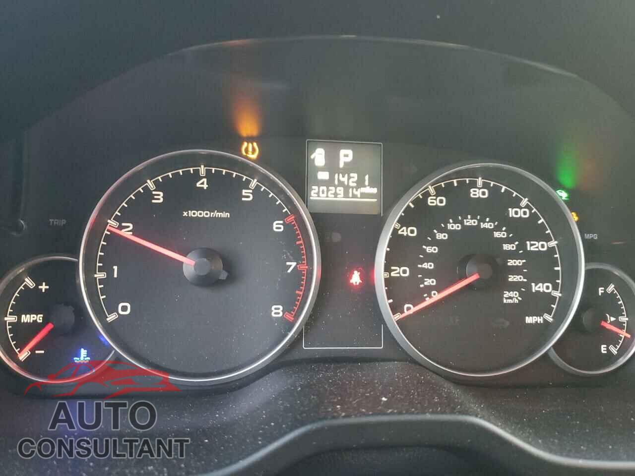 SUBARU OUTBACK 2014 - 4S4BRBCC3E3220749