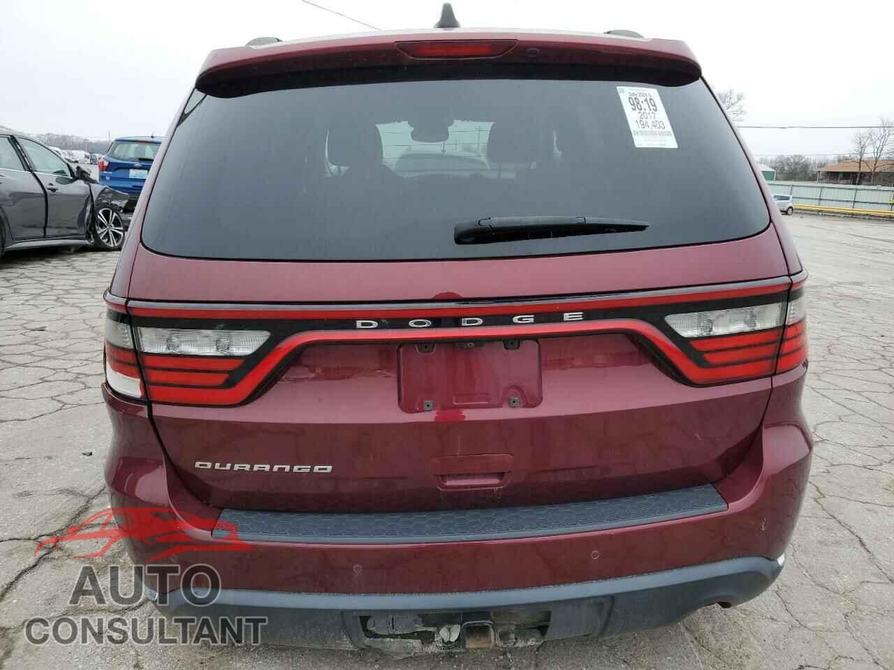 DODGE DURANGO 2017 - 1C4RDJAG2HC710170