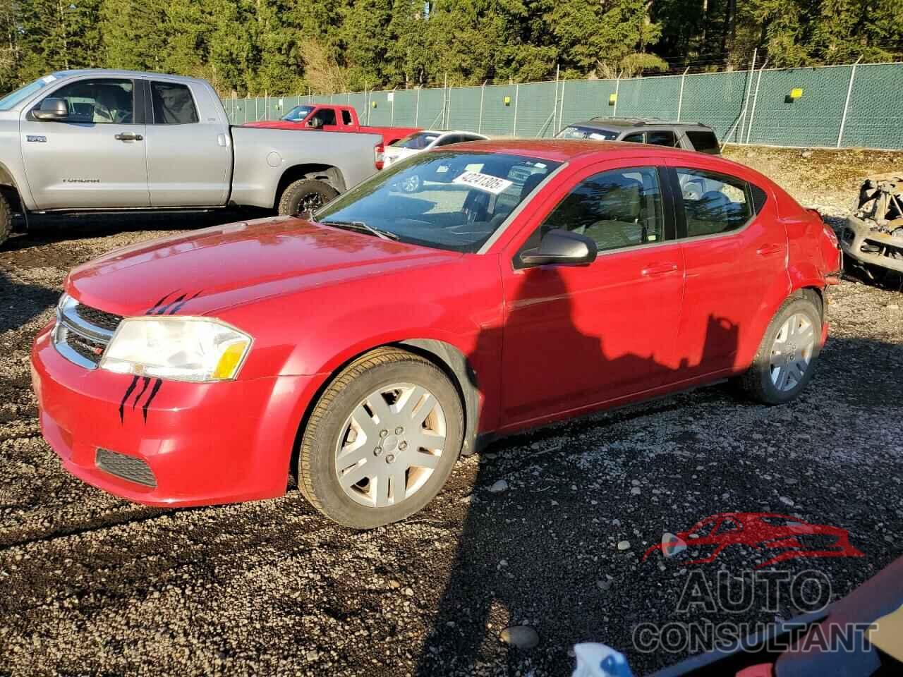 DODGE AVENGER 2013 - 1C3CDZAB5DN652745