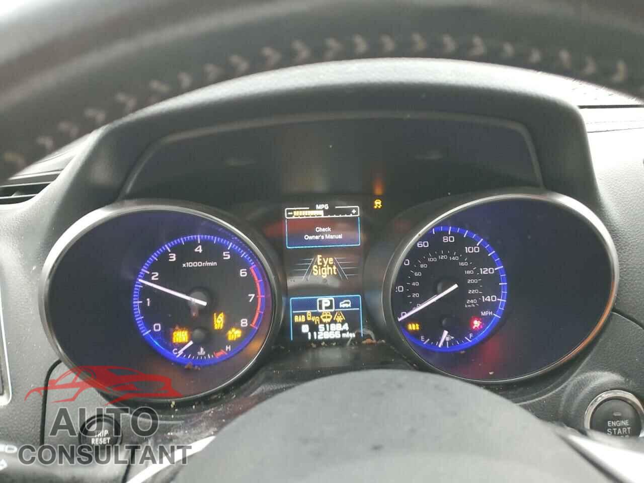 SUBARU OUTBACK 2018 - 4S4BSANC2J3247530