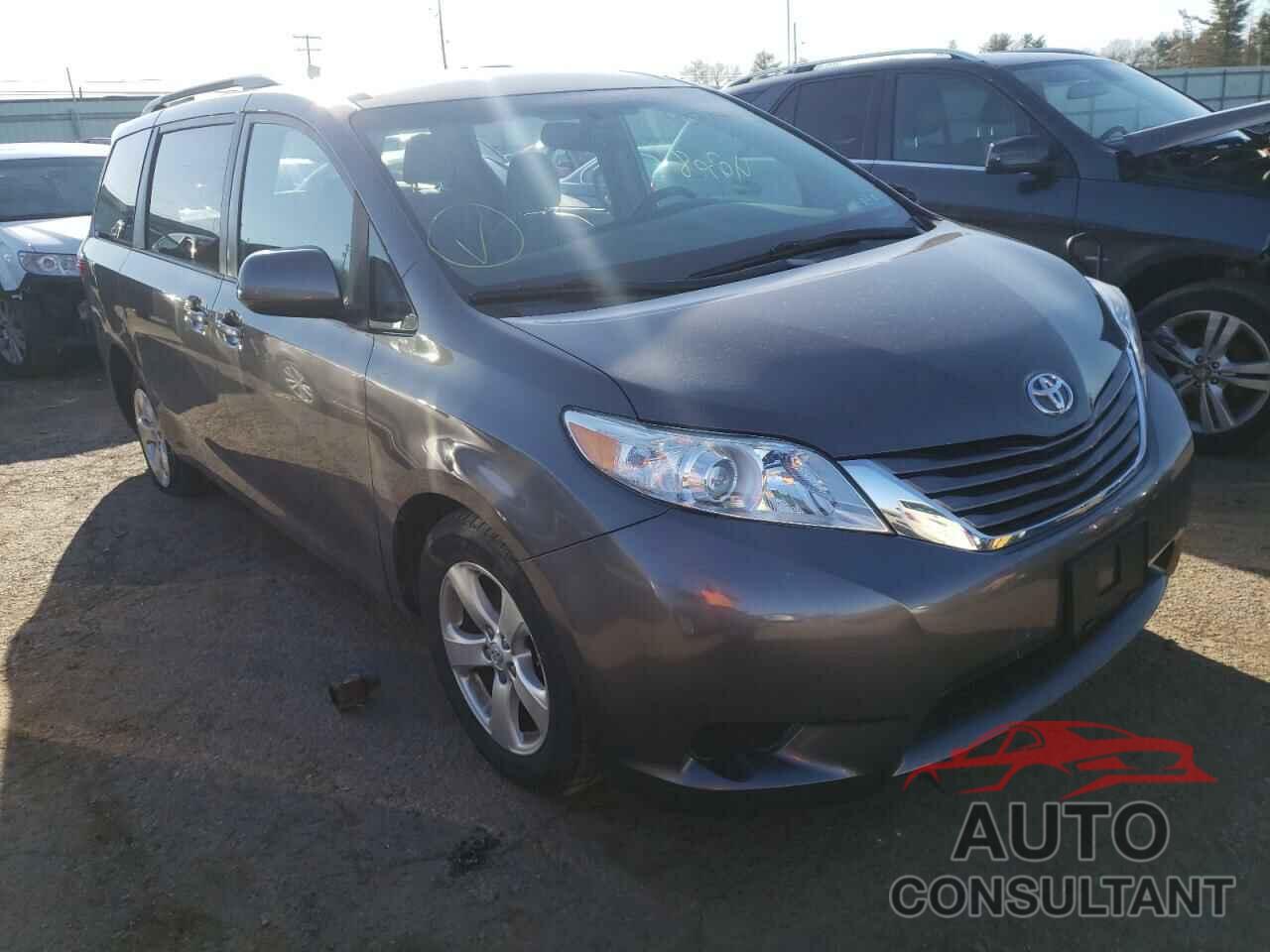 TOYOTA SIENNA 2017 - 5TDKZ3DC1HS836784