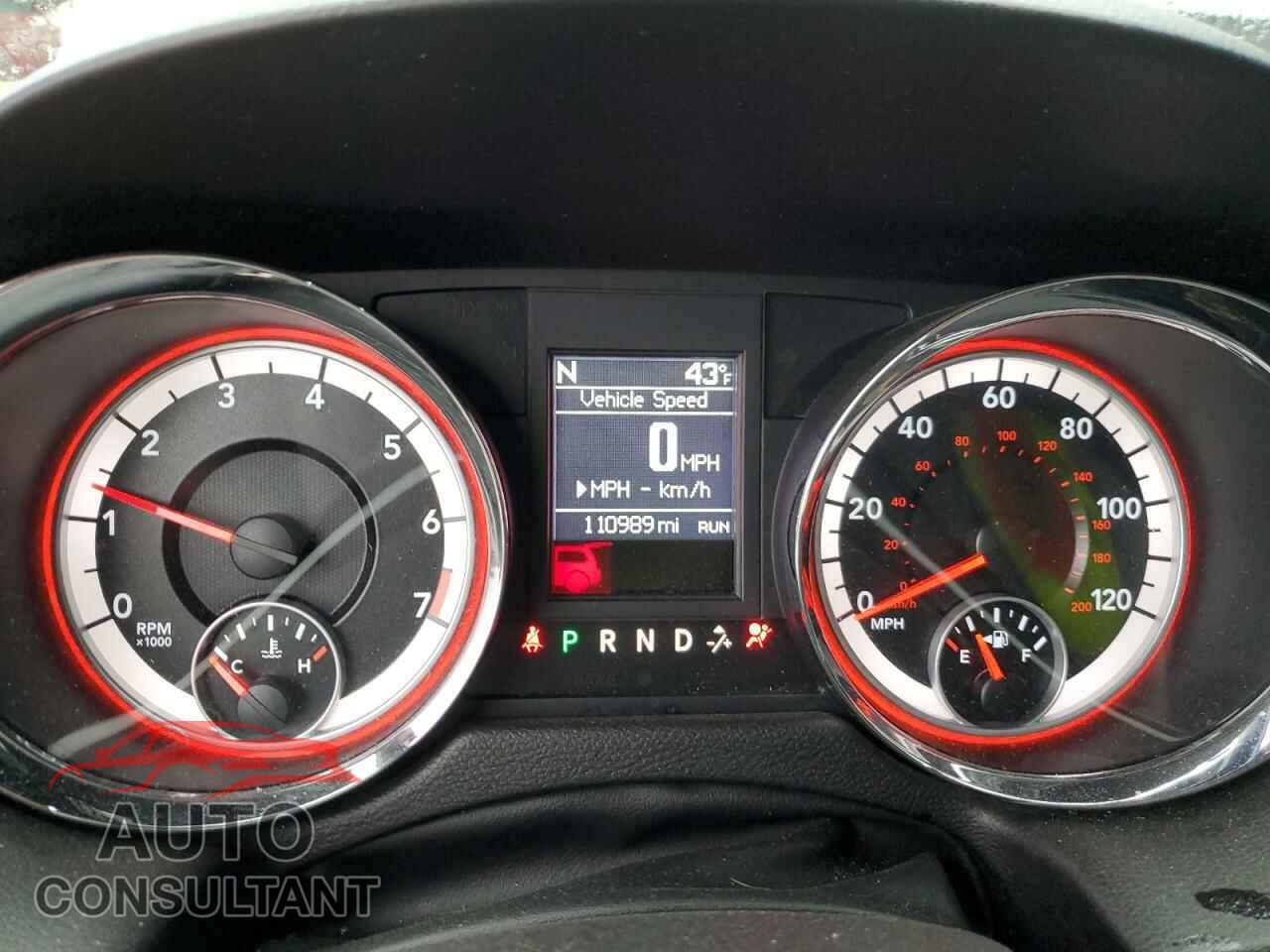 DODGE CARAVAN 2013 - 2C4RDGEG3DR782574