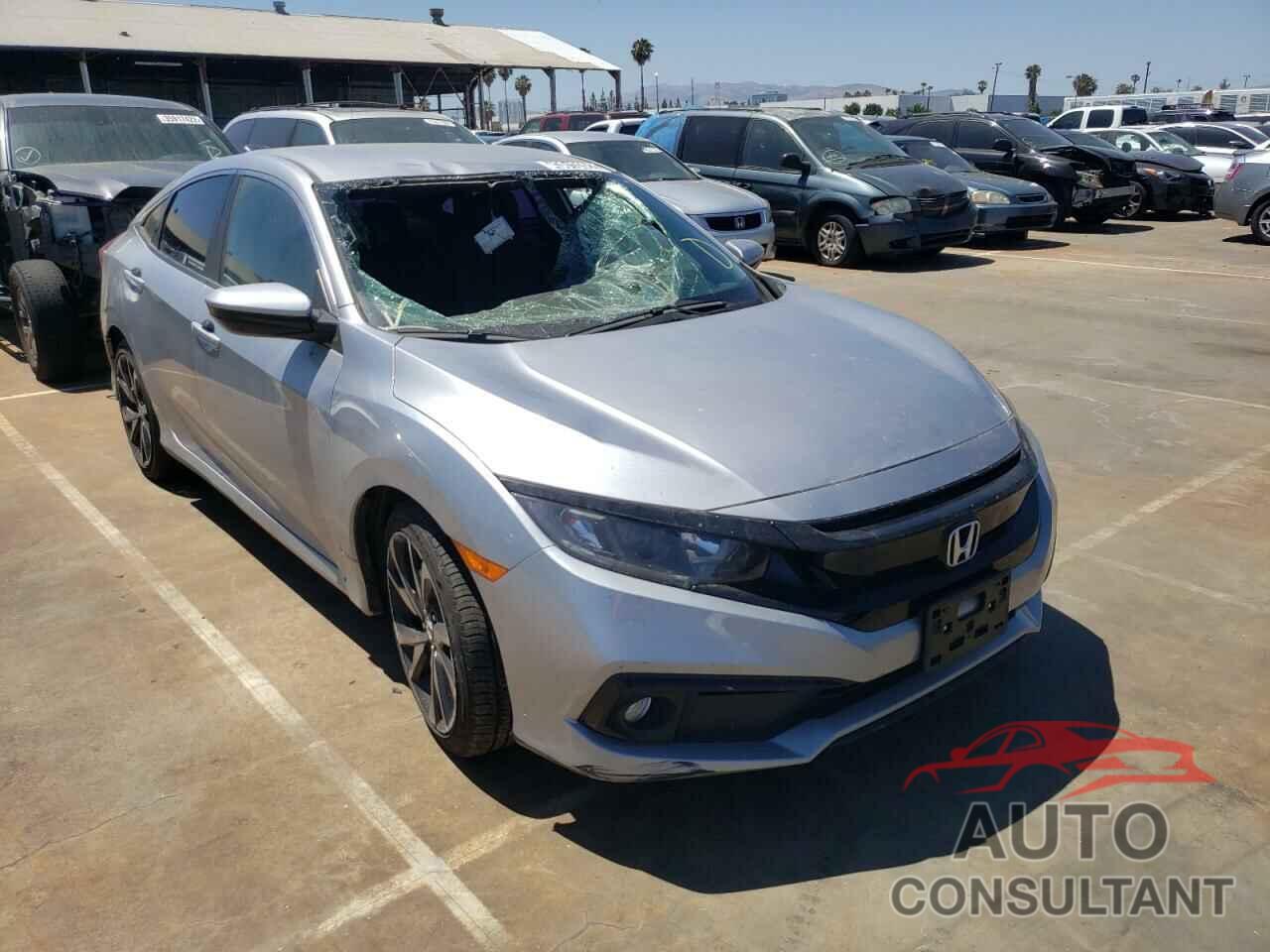 HONDA CIVIC 2019 - 2HGFC2F83KH531297