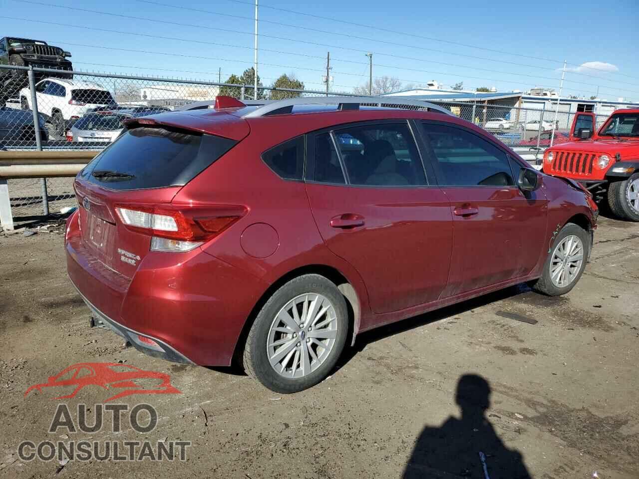SUBARU IMPREZA 2017 - 4S3GTAB67H3731936