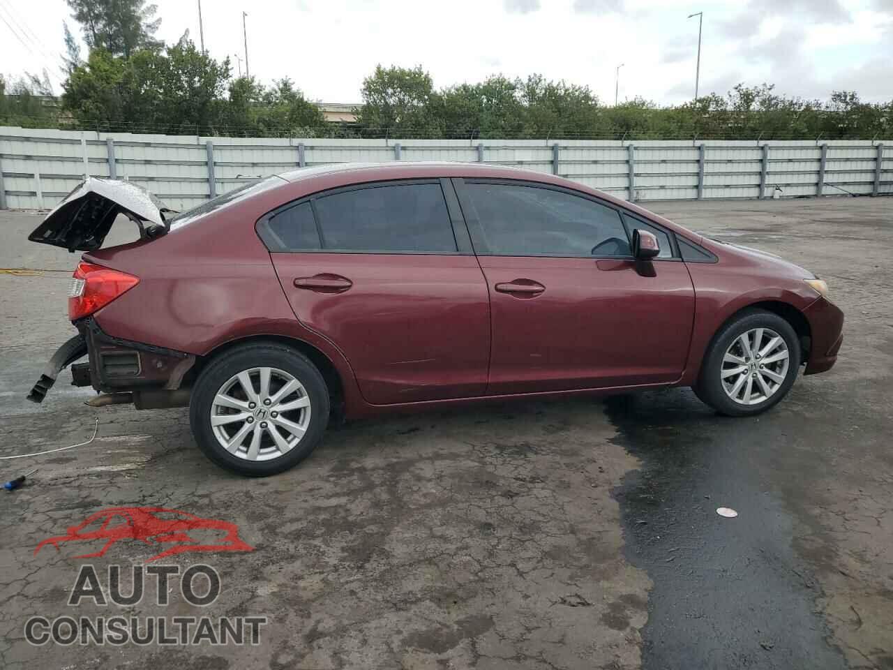 HONDA CIVIC 2012 - 2HGFB2F8XCH531978
