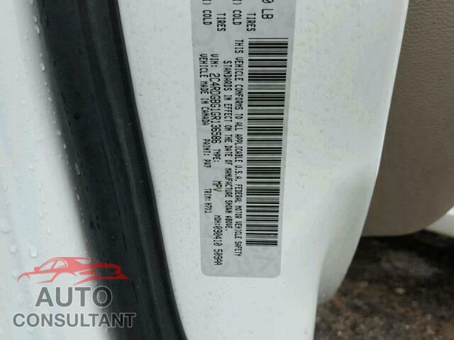 DODGE CARAVAN 2016 - 2C4RDGBG1GR136586